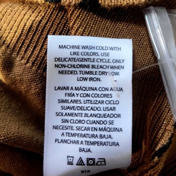 NWT Time And True Womens Leopard Print Button Up Cardigan Sweater Size XXL - Picture 7 of 7